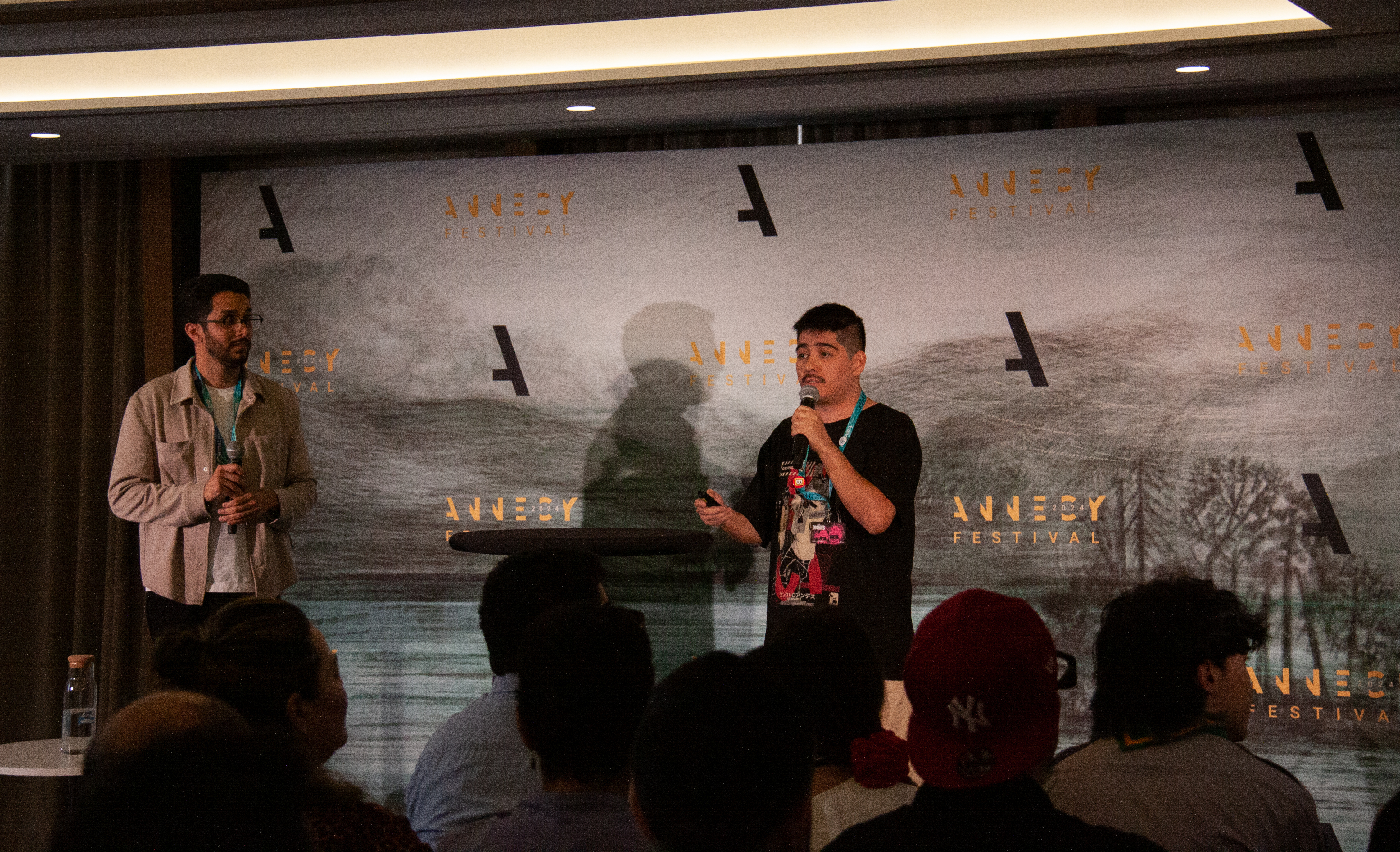 Presentación de la Red Tatewari en el Festival de Annecy